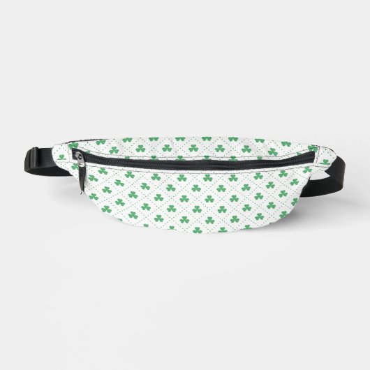 Kleeblatt-Muster St. Patrick's Day-53224 Bauchtasche (Vorderseite)