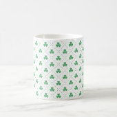 Kleeblatt-Muster St. Patrick's Day-53224 Kaffeetasse (Mittel)