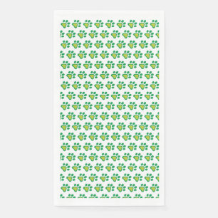 Kleeblatt-Muster St. Patrick's Day Serviette