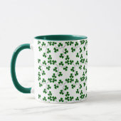 Kleeblatt-Muster-Tasse Tasse (Links)