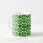 Kleeblatt Muster Thunder_Cove Kaffeetasse (Vorderseite Links)