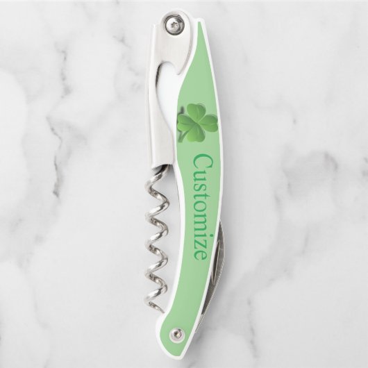 Kleeblatt Muster Thunder_Cove Kellnermesser (Vorderseite)