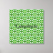 Kleeblatt Muster Thunder_Cove Leinwanddruck (Vorderseite)