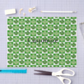 Kleeblatt Muster Thunder_Cove Seidenpapier (Handwerk)