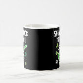 Kleeblatt N Roll Guitar St Patricks Day Guitarist Kaffeetasse (Mittel)