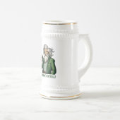 Kleeblatt 'n' Roll - irisch Bierglas (VorderseiteRechts)