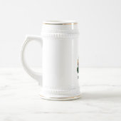 Kleeblatt 'n' Roll - irisch Bierglas (Links)