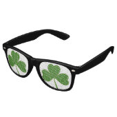 Kleeblatt (Nicht 4 Leaf Klee) Sonnenbrille (Schrägansicht)
