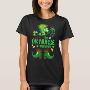Kleeblatt oder Krankenschwester Leprechaun Feierli T-Shirt
