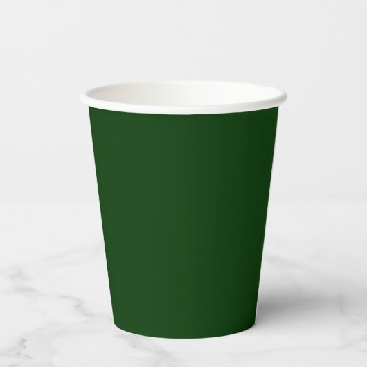 Kleeblatt Paper Cup Pappbecher (Rückseite)