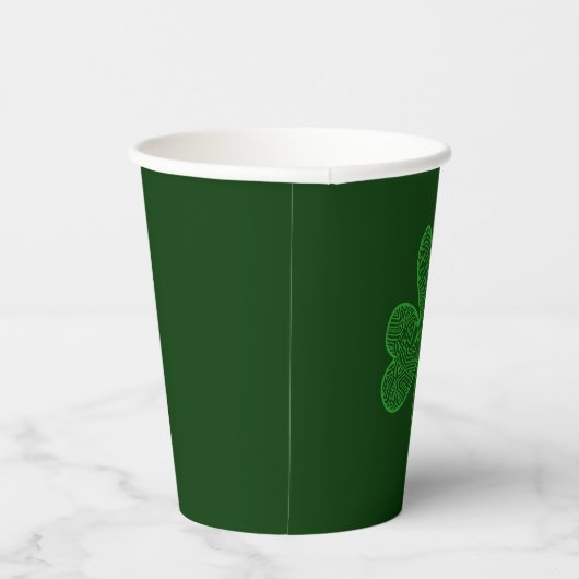 Kleeblatt Paper Cup Pappbecher (Rechts)