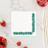 Kleeblatt - Papier Napkins Serviette (Beispiel)