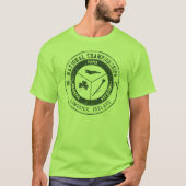 Kleeblatt, Papier, Shillelagh-Meisterschaften T-Shirt (Vorderseite)