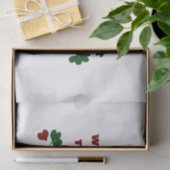 Kleeblatt - Papiertaschentuch Seidenpapier (Geschenk)