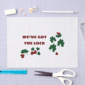 Kleeblatt - Papiertaschentuch Seidenpapier (Handwerk)