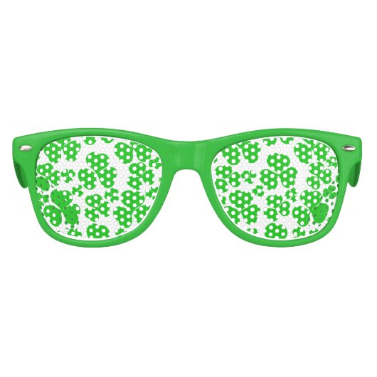 Kleeblatt Partybrille (Vorderseite)