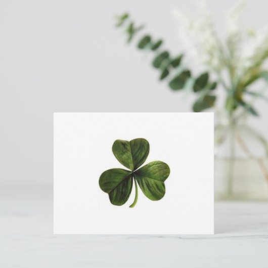 Kleeblatt Postkarte (Stehend Vorderseite)