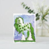 Kleeblatt Postkarte (Stehend Vorderseite)