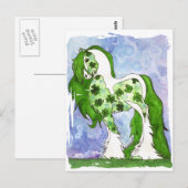 Kleeblatt Postkarte (Vorne/Hinten)