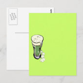 Kleeblatt Postkarte (Vorne/Hinten)