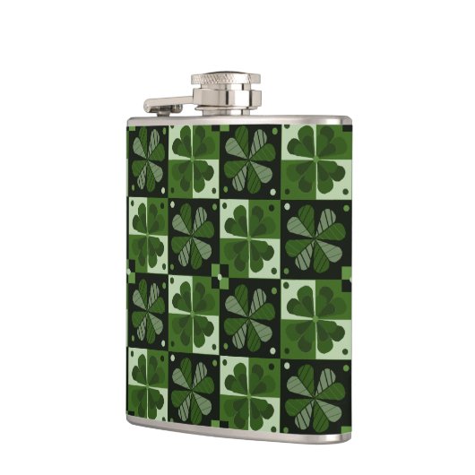 Kleeblatt-Prüfplatinenmuster Flachmann (Links)