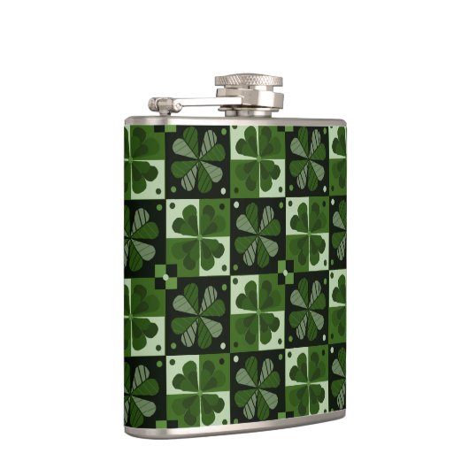 Kleeblatt-Prüfplatinenmuster Flachmann (Rechts)