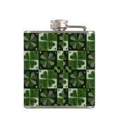 Kleeblatt-Prüfplatinenmuster Flachmann (Rückseite)