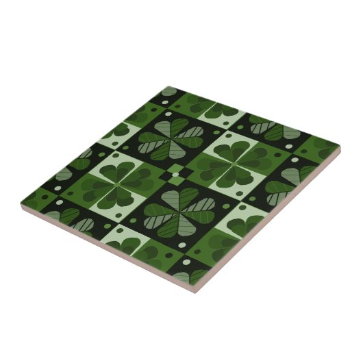 Kleeblatt-Prüfplatinenmuster Fliese (Seite)