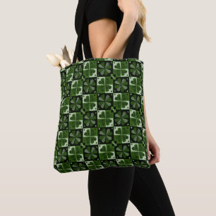 Kleeblatt-Prüfplatinenmuster Tasche