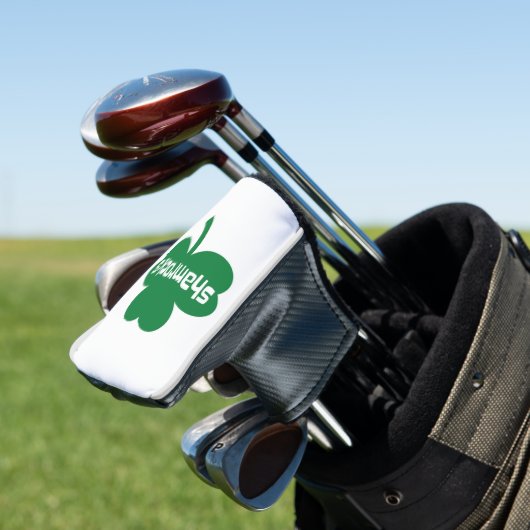 Kleeblatt-Putter-Abdeckung Golf Headcover (In Situ)