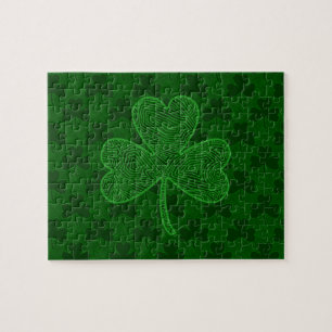 Kleeblatt-Puzzlespiel Puzzle