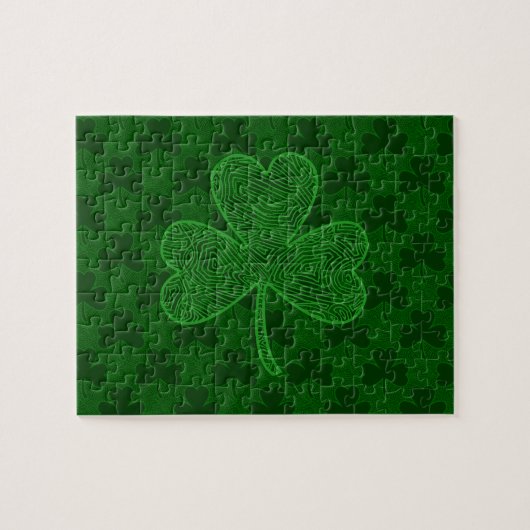 Kleeblatt-Puzzlespiel Puzzle (Horizontal)