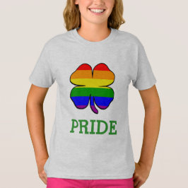 Kleeblatt Rainbow Flag Gay Pride T-Shirt