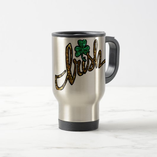 Kleeblatt Reisebecher (VorderseiteRechts)