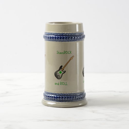 Kleeblatt & Roll Beer Stein Bierglas (Mittel)
