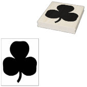 Kleeblatt Rubber Art Briefmarke Gummistempel (Stempel)