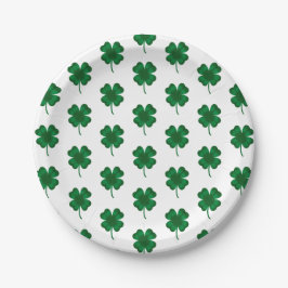 Kleeblatt Saint Patrick's Day  Pappteller