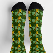Kleeblatt Saxophon Socken (Oben)