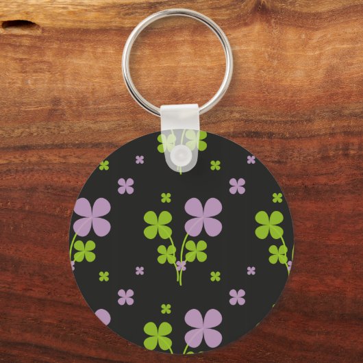 Kleeblatt Schlüsselanhänger (Vorderseite)