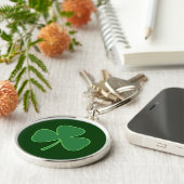 Kleeblatt Schlüsselanhänger (Seite)