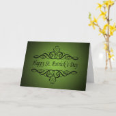 Kleeblatt Scroll Card Karte (Gelbe Blume)