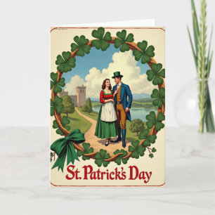Kleeblatt-Seil St. Patrick's Day Karte
