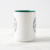 KLEEBLATT SEIT 1960 ZWEIFARBIGE TASSE (Mittel)