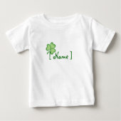 Kleeblatt-Shirt Baby T-shirt (Vorderseite)