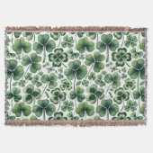 Kleeblatt Shuffle Decke (Vorderseite)