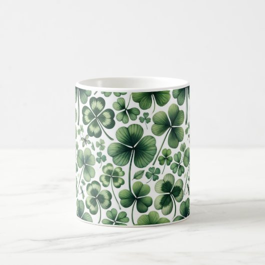 Kleeblatt Shuffle Kaffeetasse (Mittel)