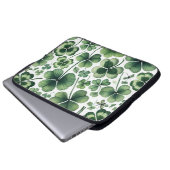 Kleeblatt Shuffle Laptopschutzhülle (Vorne Knopf)