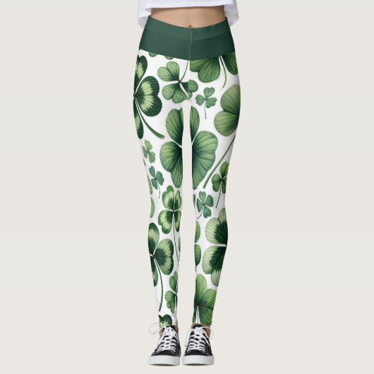 Kleeblatt Shuffle Leggings (Vorderseite)