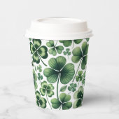 Kleeblatt Shuffle Pappbecher (Links)