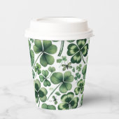 Kleeblatt Shuffle Pappbecher (Vorderseite)